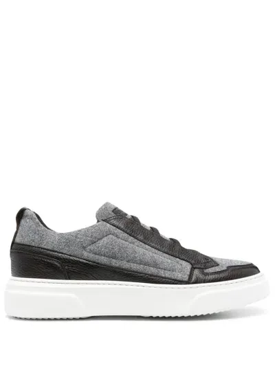 Barrett Felted Sneakers In Grey