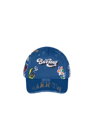 Barrow Blue Graffiti Baseball Cap In Bw026