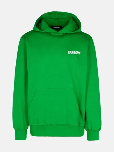 Barrow Green Cotton Sweatshirt