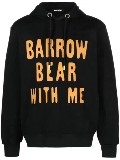 Barrow Hoodie Clothing In Black