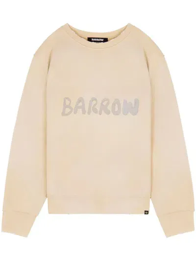 Barrow Sweatshirt Clothing In Beige