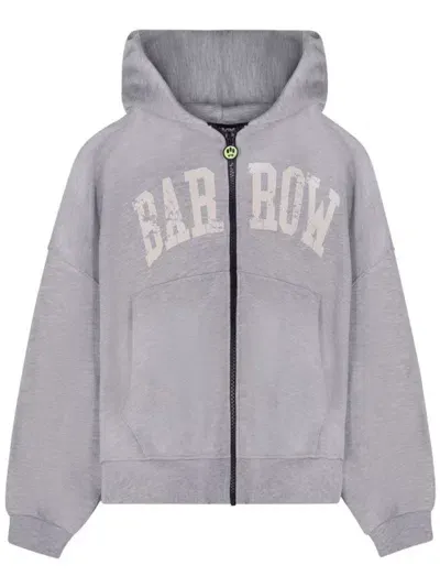 Barrow Zip Hoodie Clothing In Grey