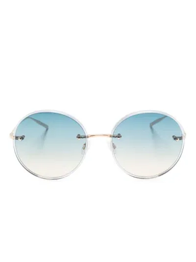 Barton Perreira Rigby Sunglasses In Gold