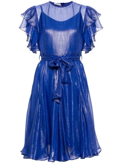 Baruni Milada Midi Dress In Blue