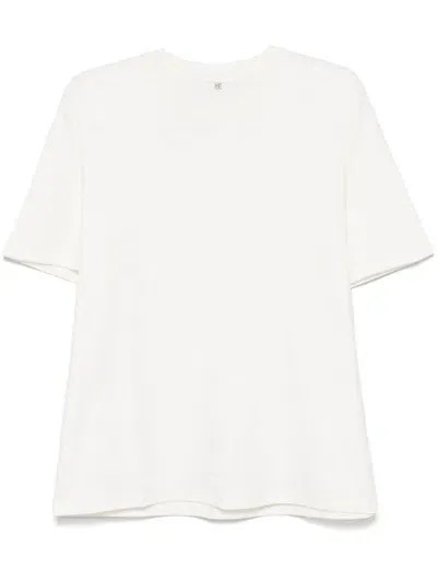 Baserange Cotton T-shirt In 中性色