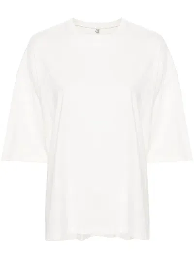 Baserange T-shirt Aus Jersey In Weiss