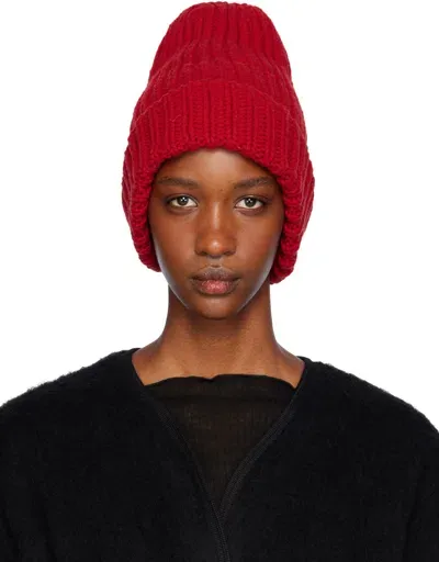 Baserange Red Mea Beanie