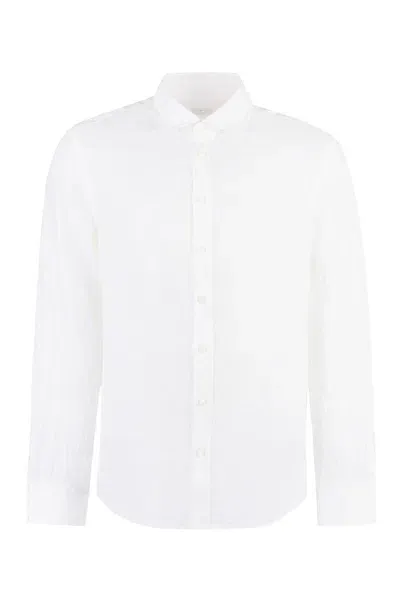 Bastoncino Linen Shirt In White