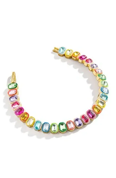 Baublebar Julie Crystal Tennis Bracelet In Multi