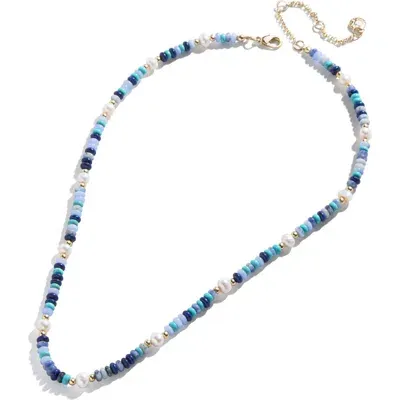 Baublebar Kai Beaded Necklace In Blue