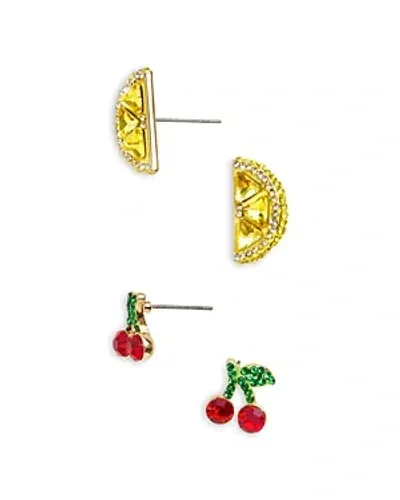 Baublebar Tart To Tart Earring Set, 0.7l In Multi