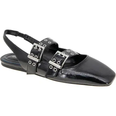 Bcbg Hendo Slingback Flat In Black