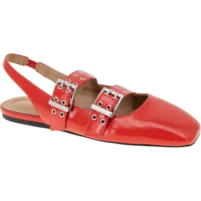 Bcbg Hendo Slingback Flat In Tomato