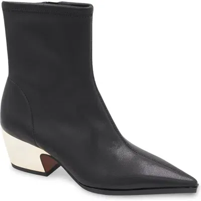 Bcbg Seriba Block Heel Bootie In Black