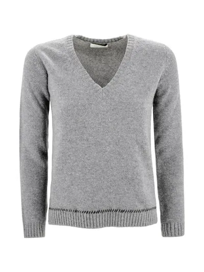 Be You Cashmere Jumper In Grey