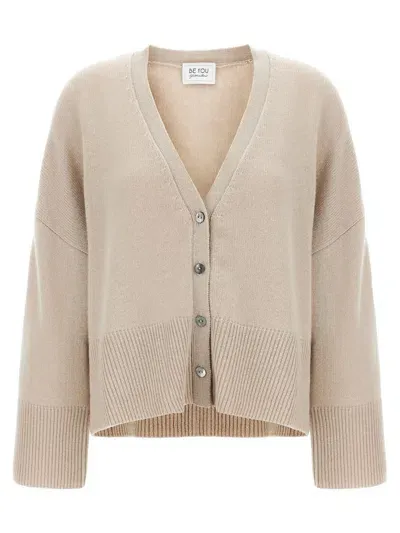 Be You Lady 38 Cardigan In Beige