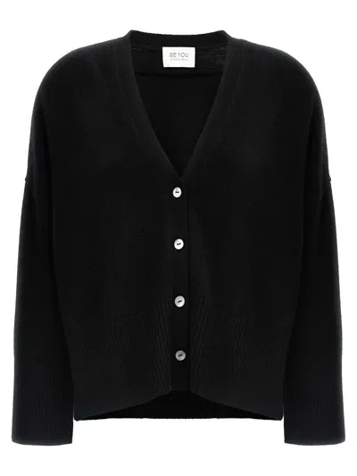 Be You Lady 38 Cardigan In Black