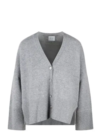 Be You V-neck Cardigan In Grey