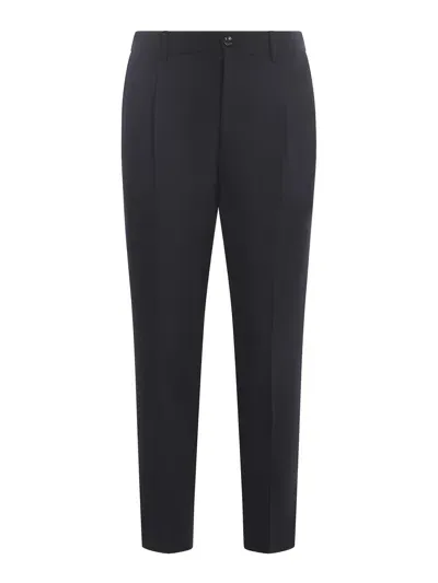 Beable Trousers Be Able In Wool Blend In Blue