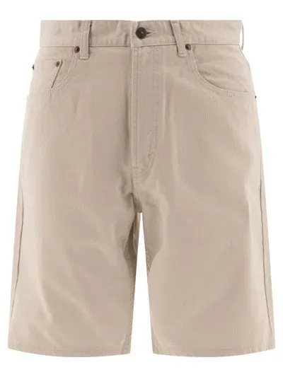 Beams Piqué Shorts Trousers Beige