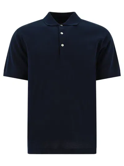 Beams 12g Polo Shirts In Blue