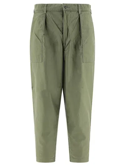 Beams Baker Trousers In Green