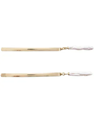 Beatriz Palacios Baroque Hair Pins (set Of Two) In Gold