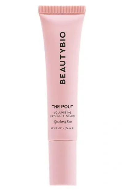 Beautybio The Pout Sparkling Rosé Volumizing Lip Serum