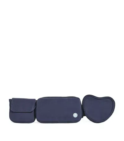 Becco Bags Kids' Customisable Travel Kit Cross-body Bag In Navy