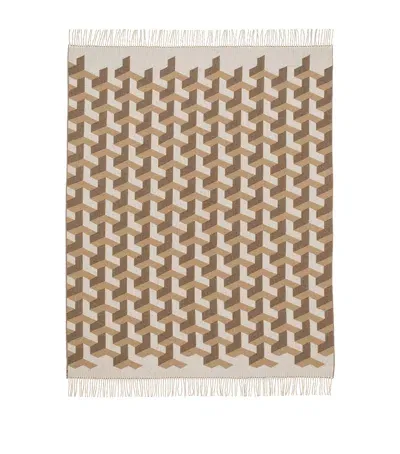 Begg X Co Wool-cashmere Sivill Throw In Neutral