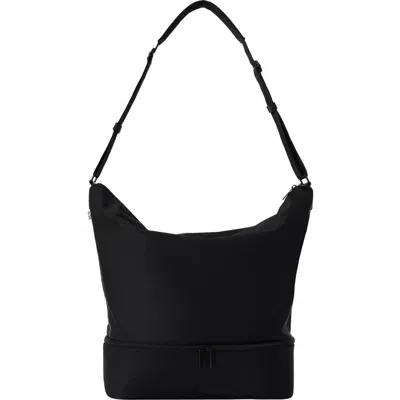 Beis Béis Nylon Shoulder Tote In Black