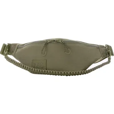 Beis Béis The Sport Pack Nylon Belt Bag In Olive