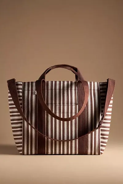 Beis Béis The Summer Tote In Brown