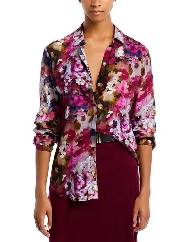 Bella Dahl Hipster Shirt In Twilight Fleur Print