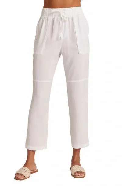 Bella Dahl Straight Leg Pants In White