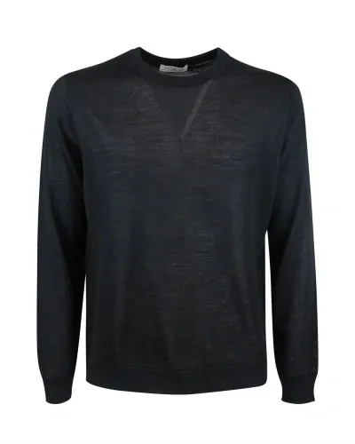 Bellwood Fine Crewneck Sweater In 16nero