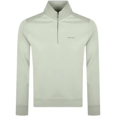 Belstaff Alloy Quarter Zip Sweatshirt Grey