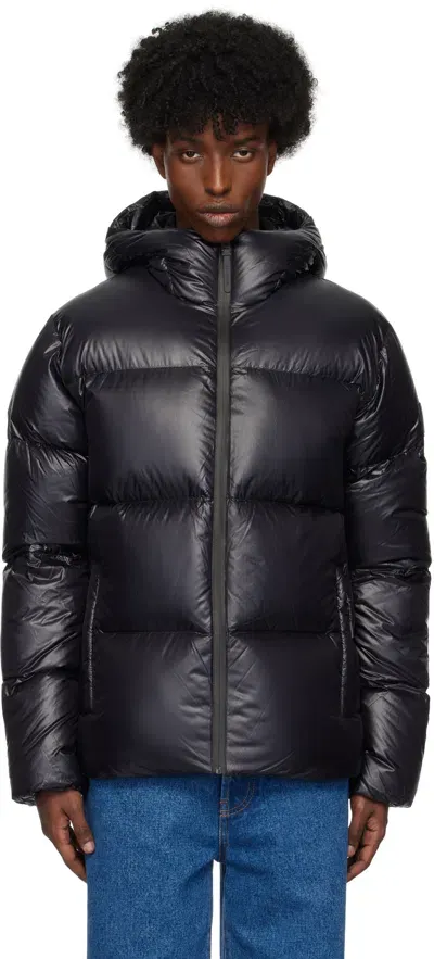 Belstaff Black Resolve Down Jacket