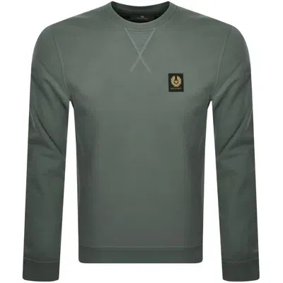 Belstaff Crew Neck Sweatshirt Green