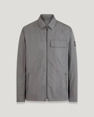 Belstaff Depot Overshirt In Gunmetal