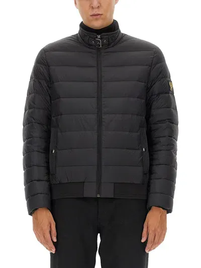 Belstaff Down Jacket "circuit" In Black