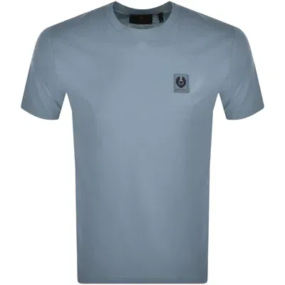 Belstaff Featherweight Logo T Shirt Blue