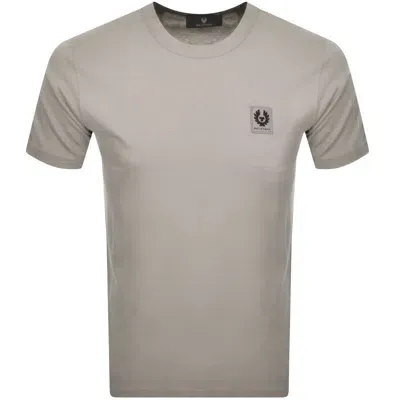 Belstaff Featherweight Logo T Shirt Grey