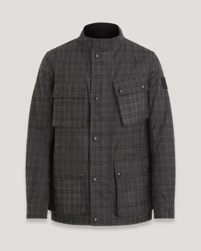 Belstaff Fieldmaster Jacket In Charcoal/black