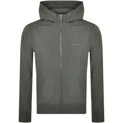 Belstaff Full Zip Hoodie Grey