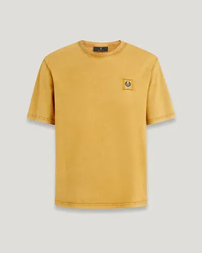 Belstaff Hockley T-shirt In Glaze Yellow