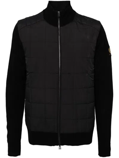 Belstaff Kelbrook Zip Cardigan In Black