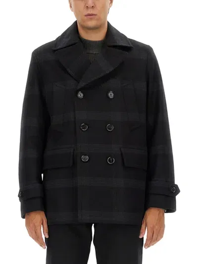 Belstaff Milford Coat In Blue