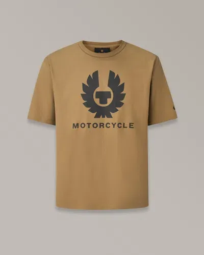 Belstaff Motorcycle Phoenix T-shirt In  Olive