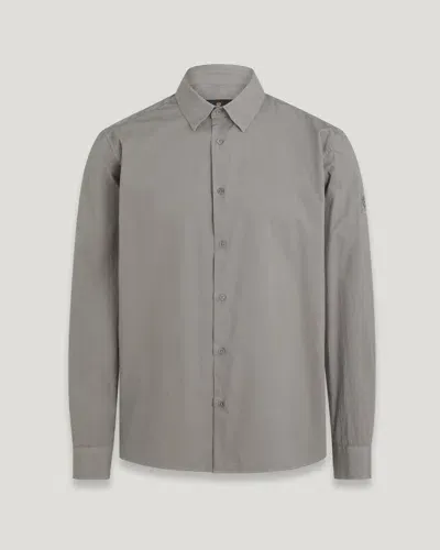 Belstaff Pipe Shirt In Gunmetal